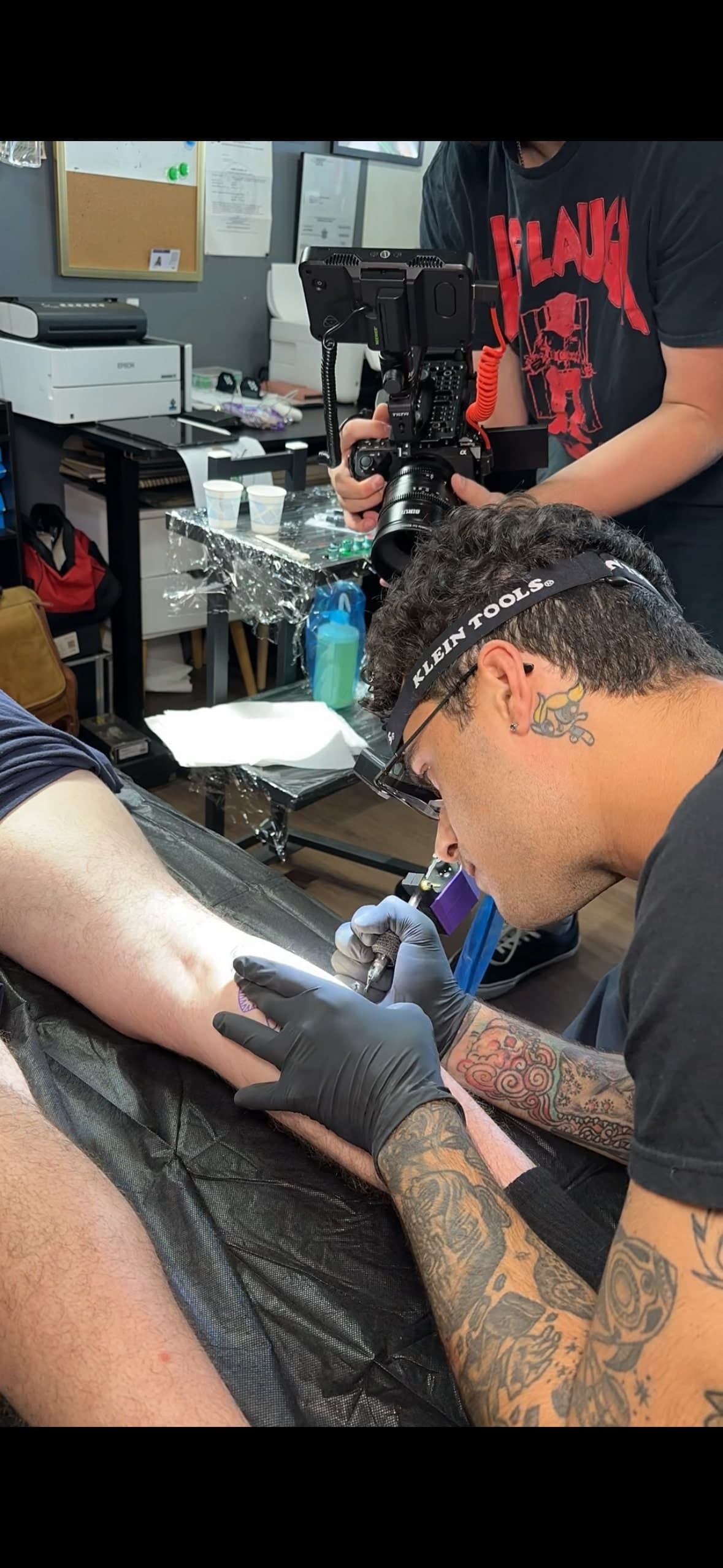 Portrait of Anthony Evola in the studio